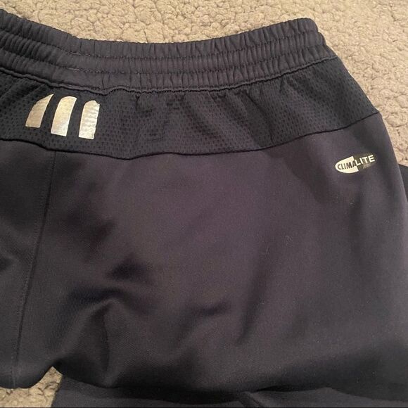 ADIDAS Navy Joggers Size Medium Size Stripes - Picture 16 of 16